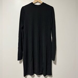 Sandra Venditti Black Long Sleeve Dress Size XL